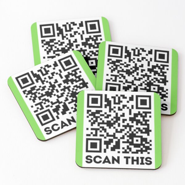 Item preview, Rickroll QR Code Scan This   designed and sold by shopvanillabean.