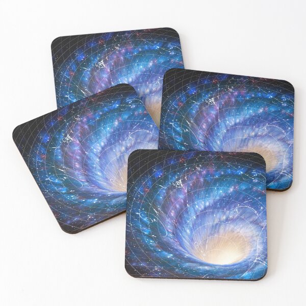 Item preview, Worm Hole Space Planets, For Science Fiction Lovers Poster Art designed and sold by LGMmugsdesign.