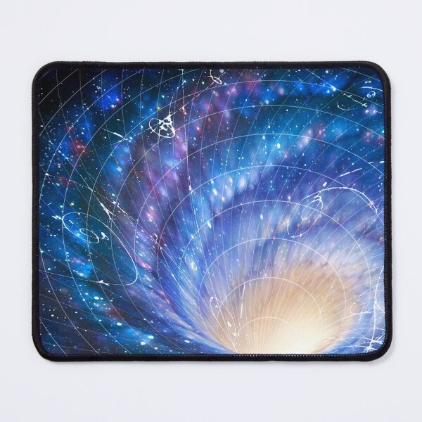 Item preview, Worm Hole Space Planets, For Science Fiction Lovers Poster Art designed and sold by LGMmugsdesign.