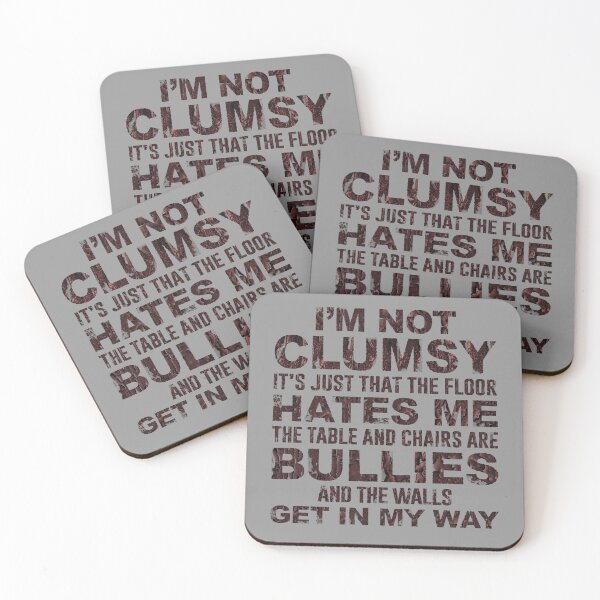 Item preview, I'm Not Clumsy Funny Sayings Sarcastic designed and sold by Anouaramer.