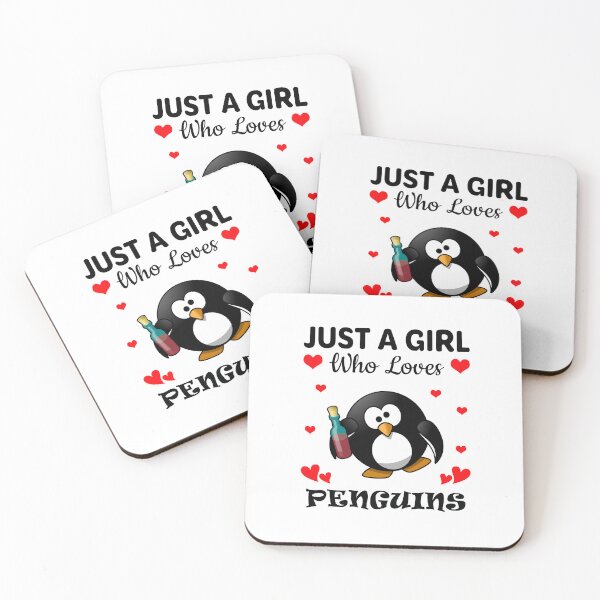 Item preview, Just a girl who loves penguins designed and sold by mmammammira.