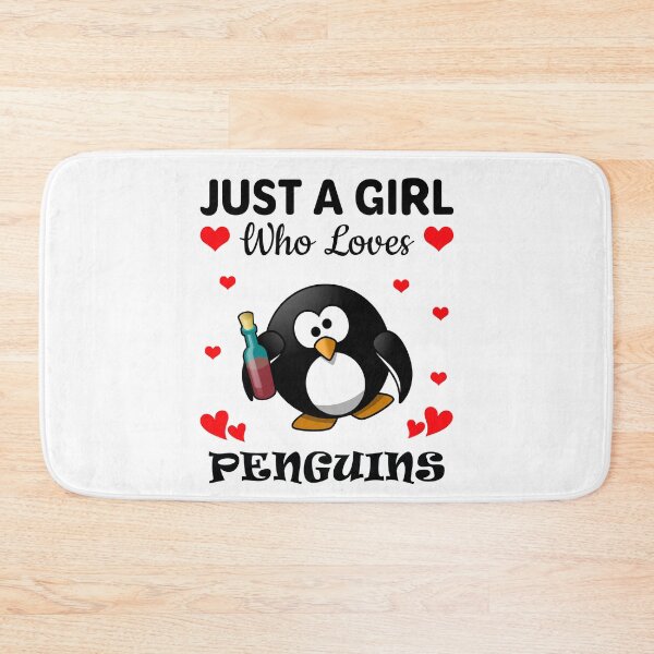 Item preview, Just a girl who loves penguins designed and sold by mmammammira.