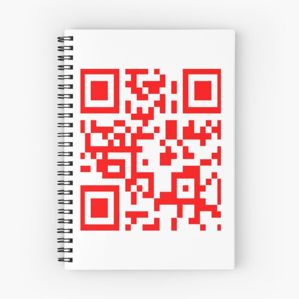 Item preview, Rickroll qr code    designed and sold by shopvanillabean.