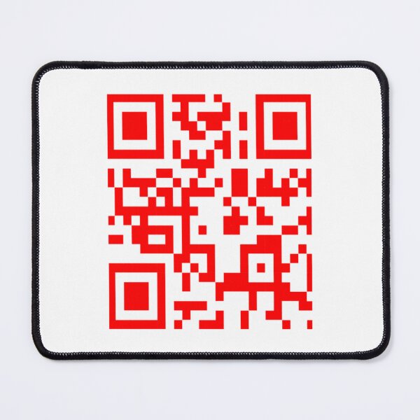 Item preview, Rickroll qr code    designed and sold by shopvanillabean.