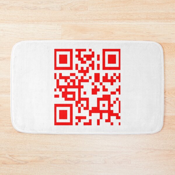 Item preview, Rickroll qr code    designed and sold by shopvanillabean.