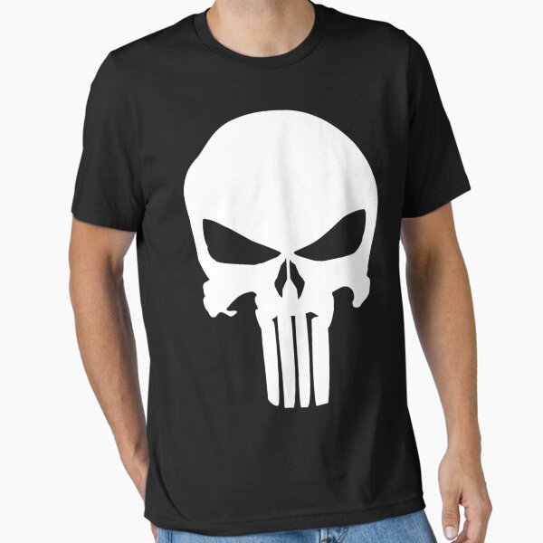 Artikel-Vorschau von Frank Castle Logo Merchandise Essential T-Shirt, designt und verkauft von Steinhoefler.