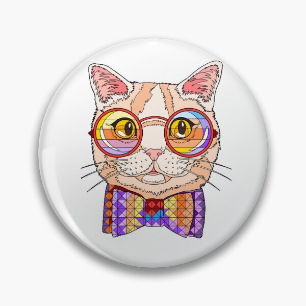 Item preview, Smart Bow-Tie Cat designed and sold by DesignsbyAW.