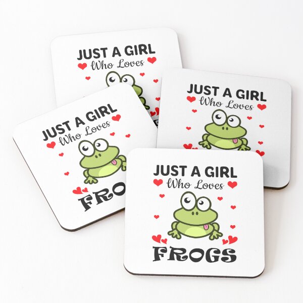 Item preview, Just a girl who loves frogs designed and sold by mmammammira.