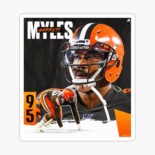 Myles Garrett Hit Mason Rudolph Sticker for Sale by BornOfGoalers