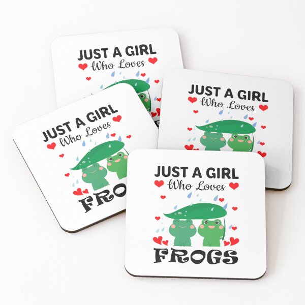 Item preview, Just a girl who loves frogs designed and sold by mmammammira.
