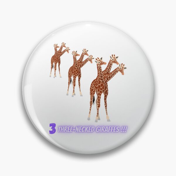 Item preview, 3 Three-Necked Giraffes designed and sold by CosmicStory.