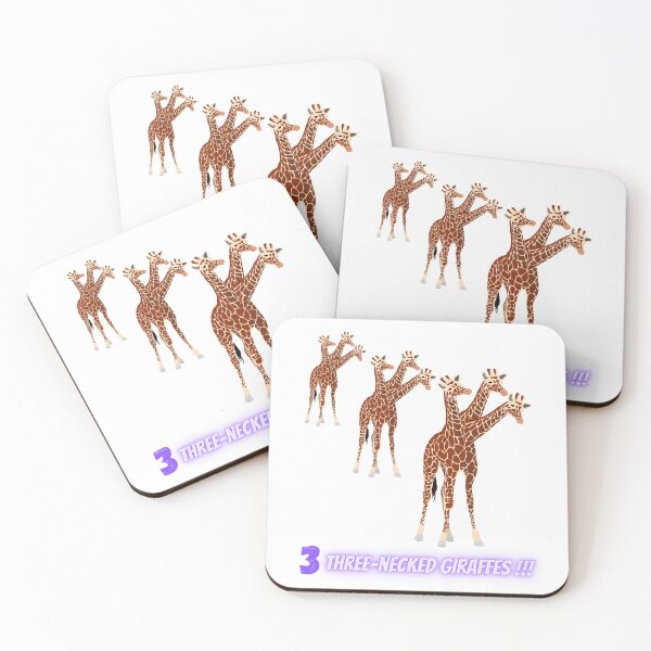 Item preview, 3 Three-Necked Giraffes designed and sold by CosmicStory.
