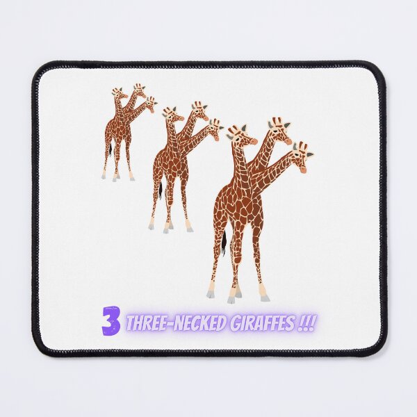 Item preview, 3 Three-Necked Giraffes designed and sold by CosmicStory.