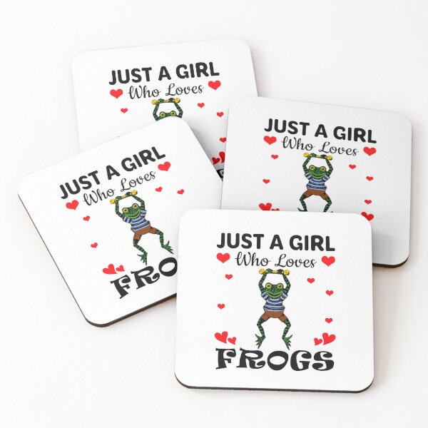Item preview, Just a girl who loves frogs designed and sold by mmammammira.