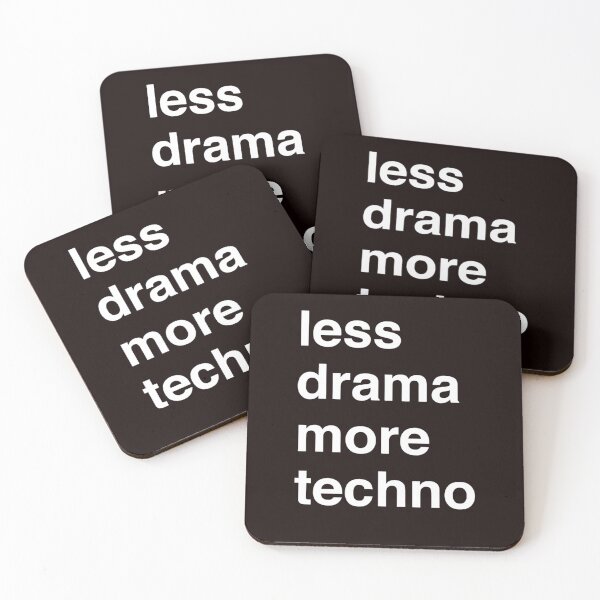Item preview, Less drama more techno Essential T-Shirt designed and sold by LarsKrengel.