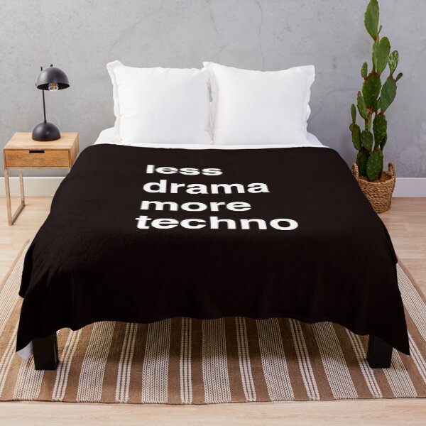 Item preview, Less drama more techno Essential T-Shirt designed and sold by LarsKrengel.