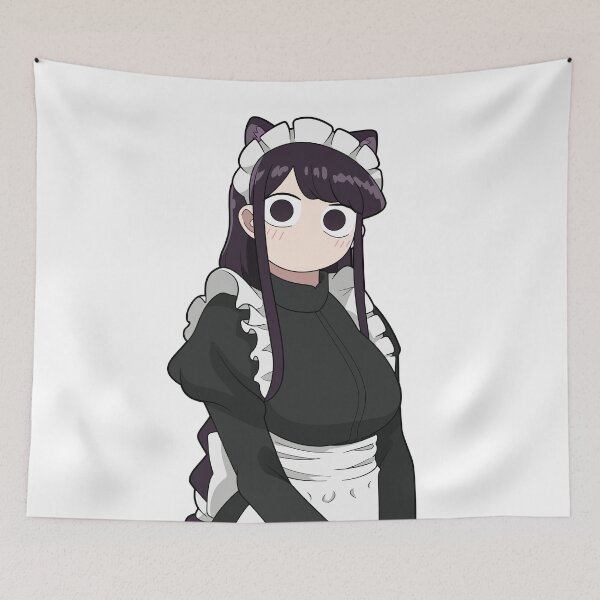Item preview, Komi-san wa Maid desu designed and sold by ChibiCheems.