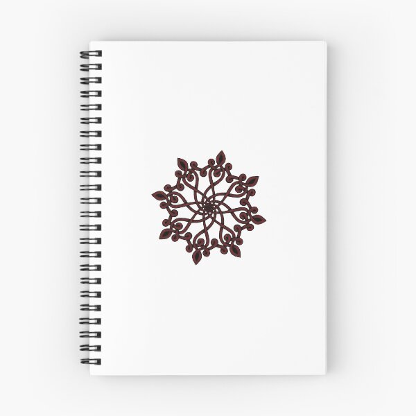 Item preview, Red Brown Knotted Root Mandala designed and sold by Crystal-Bell.