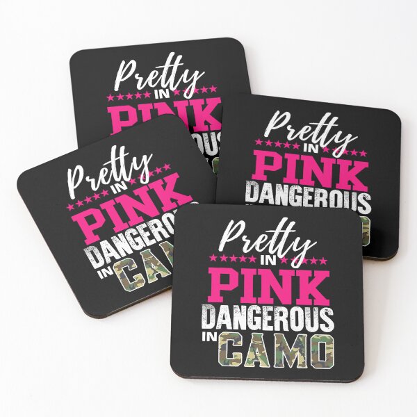 Item preview, Pretty In Pink Dangerous In Camo Hunting Girl designed and sold by RachaelEliezer.
