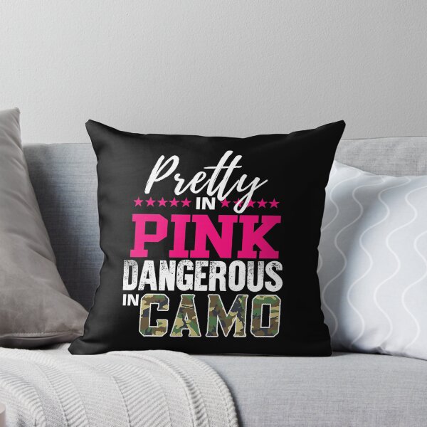 Item preview, Pretty In Pink Dangerous In Camo Hunting Girl designed and sold by RachaelEliezer.