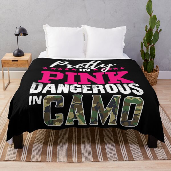 Item preview, Pretty In Pink Dangerous In Camo Hunting Girl designed and sold by RachaelEliezer.