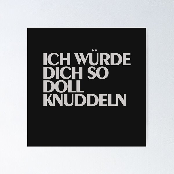 Artikel-Vorschau von ich würde dich so doll knuddeln, designt und verkauft von Design-Busuk.