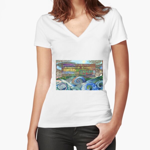 Fitted V-Neck T-Shirt