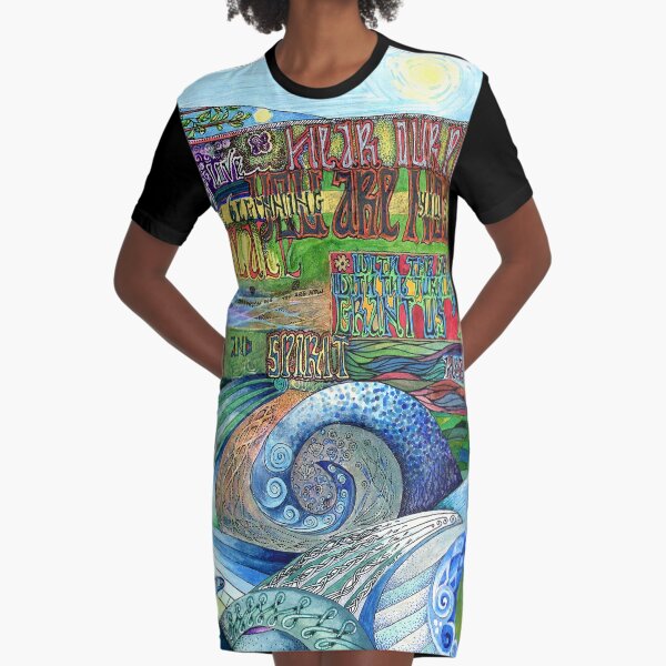 Graphic T-Shirt Dress