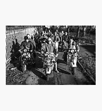 Hullywood Icons - Hull Scooter Club Photographic Print