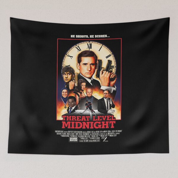 Item preview, Threat Level Midnight designed and sold by KedrickStore.