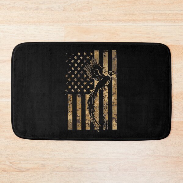 Item preview, Pheasant Bird Hunter American Flag Camouflage Pheasant Hunt designed and sold by RachaelEliezer.