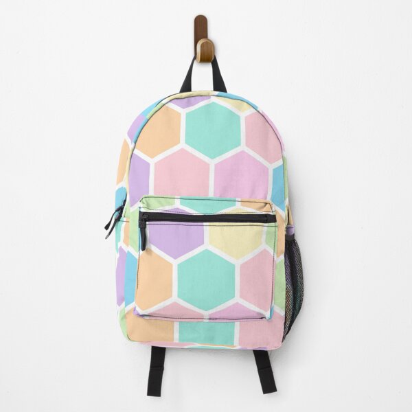 Item preview, Pastel Hexagon Bestagon Honeycomb Yellow Green Pattern Print Beautiful Easter designed and sold by Shayna Westfall.