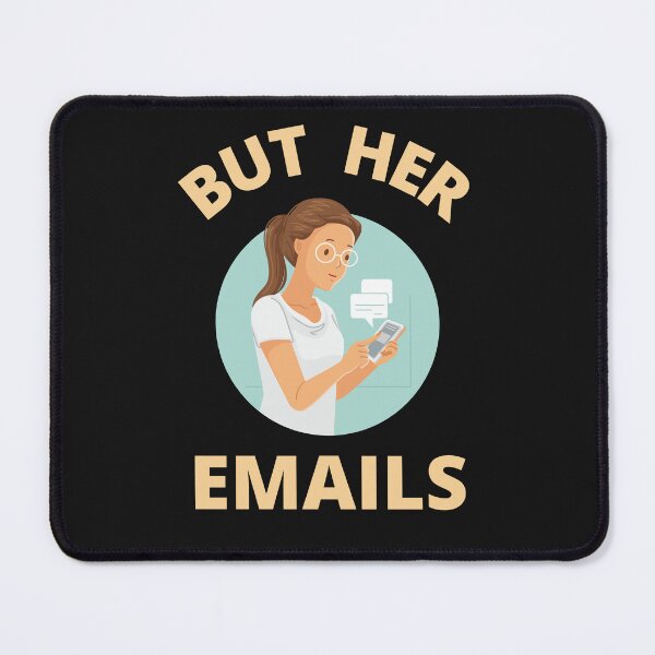 Item preview, But Her Emails, Funny Political Trending Meme 2022  designed and sold by BhavyaBathla.