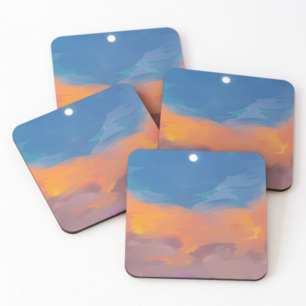 Item preview, Moon Cloudy Sky designed and sold by Cloudlilies.