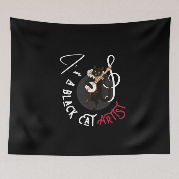Item preview, Funny Black Cat -I'm a Black Cat Artist designed and sold by behappysiempre.