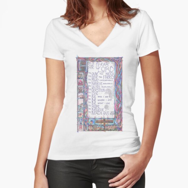 Fitted V-Neck T-Shirt