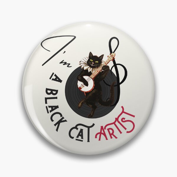 Artikelvorschau, Kopie von Funny Black Cat - Ich bin ein Künstler der schwarzen Katze entworfen und verkauft von behappysiempre.