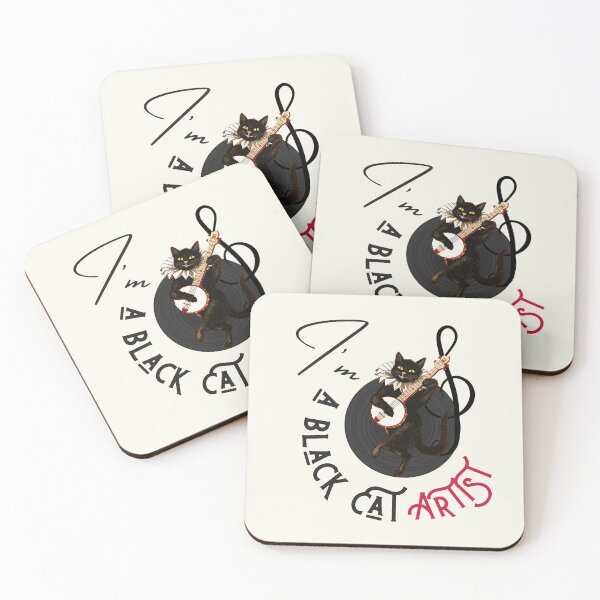 Item preview, Copy of Funny Black Cat -I'm a Black Cat Artist designed and sold by behappysiempre.