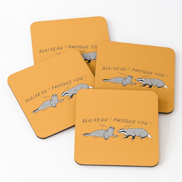 Item preview, BADGER! SEAL YOU! (animals) designed and sold by francoisville.