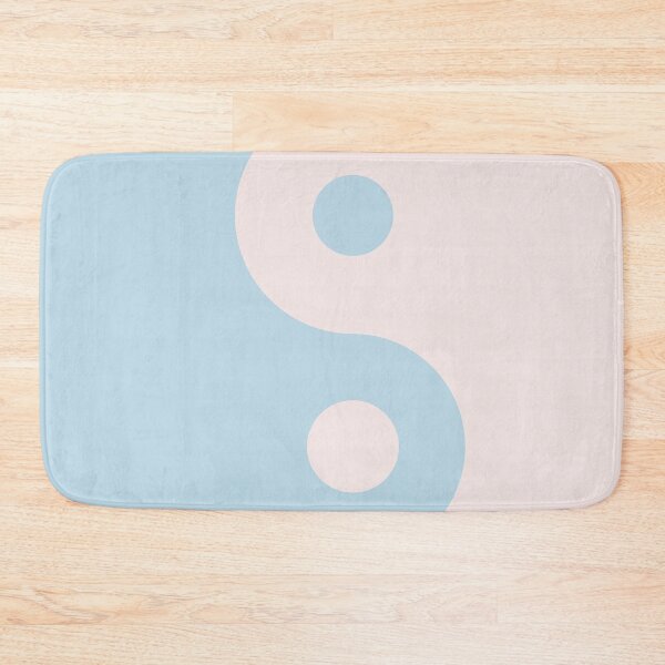 Item preview, Yin and yang - light blue designed and sold by bohoDecor.