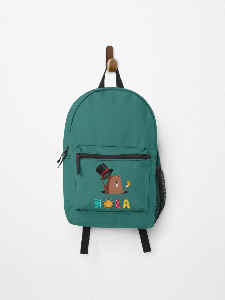 Thumbnail 1 of 3, Backpack, Hola! designed and sold by MadTeaDesign.