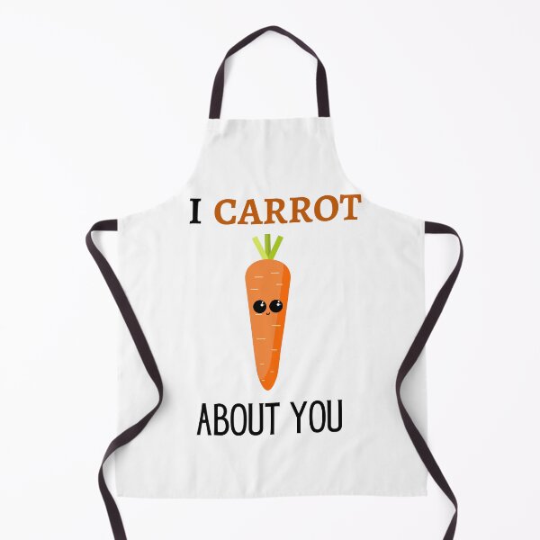 Item preview, I CARROT ABOUT YOU - FUNNY FOOD PUNS designed and sold by sorryimbusy.