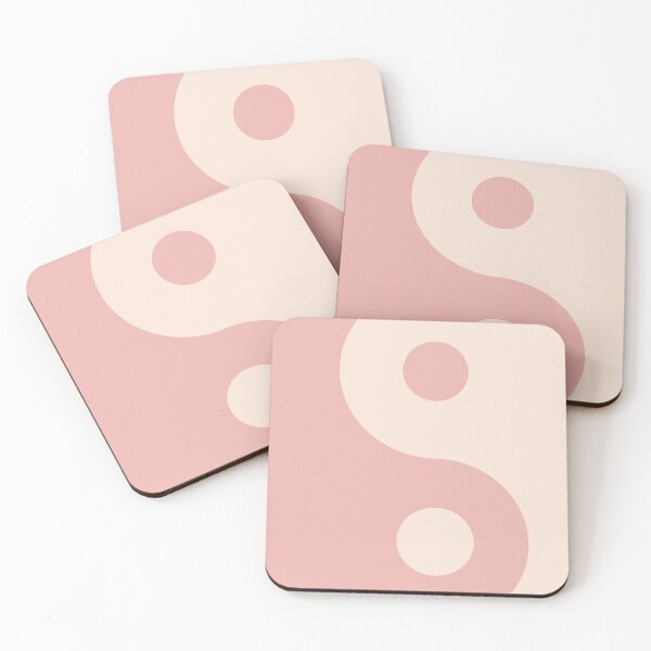Item preview, Yin and yang - pink designed and sold by bohoDecor.