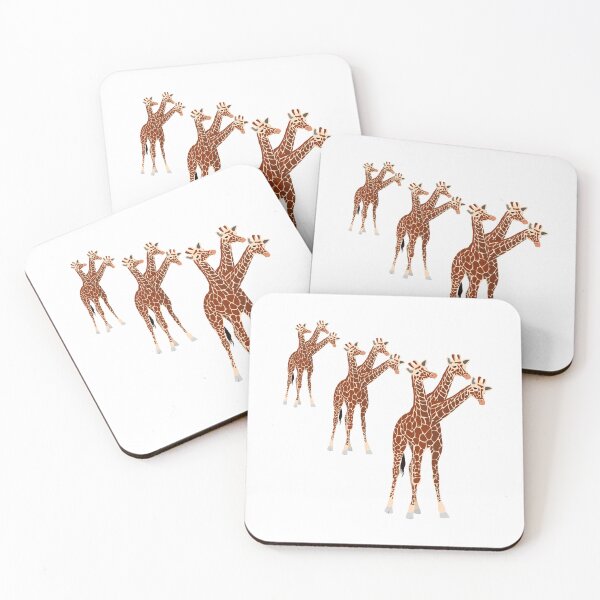 Item preview, 3 Three-Necked Giraffes (without title) designed and sold by CosmicStory.
