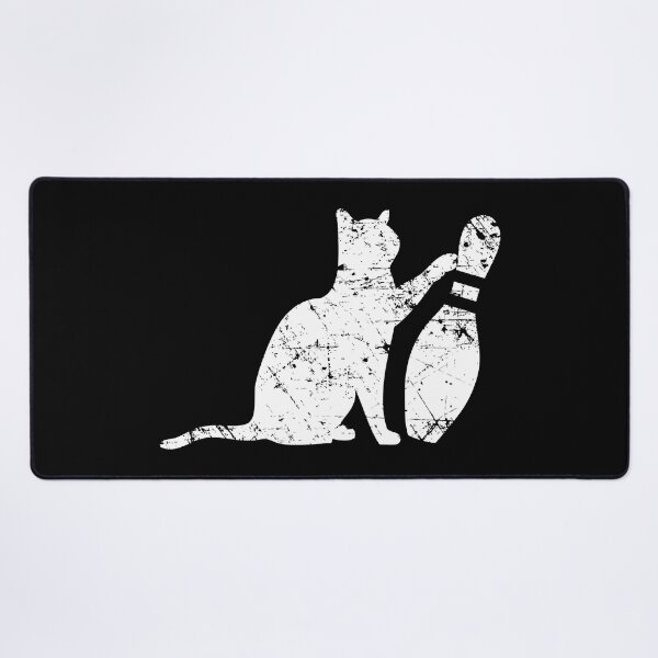 Item preview, Ornery Alley Cat Tipping Bowling Pin designed and sold by Rebecca-Cruz.