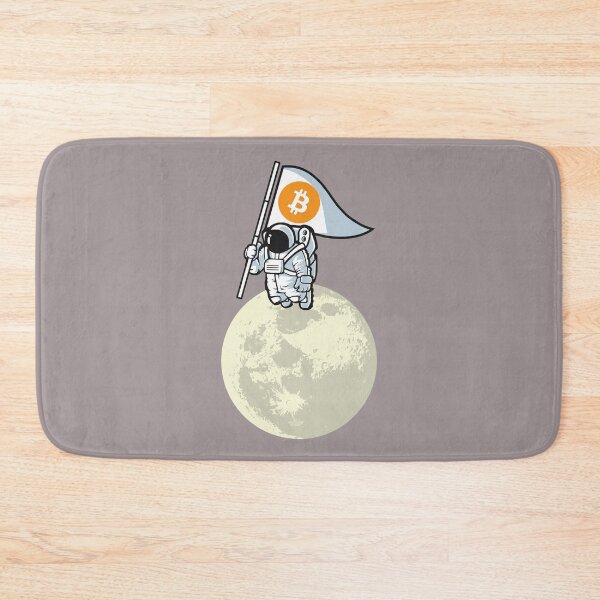 Item preview, Bitcoin to the Moon - Crypto Merch designed and sold by Pawfect-Purr.