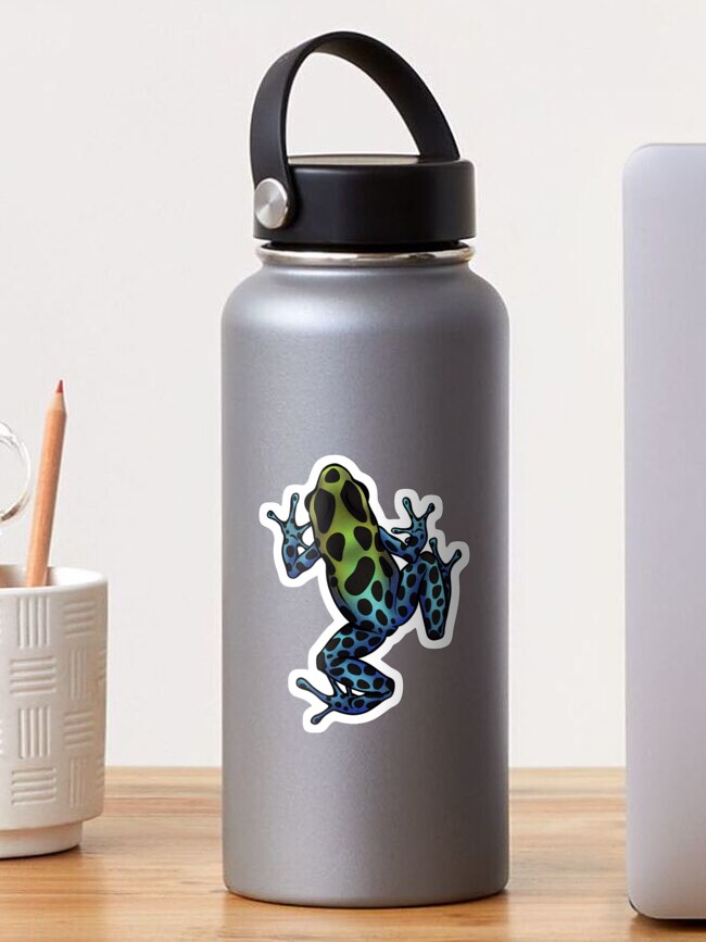 Thumbnail 1 of 3, Sticker, Poison dart frog - Ranitomeya variabilis designed and sold by porpoisefully.