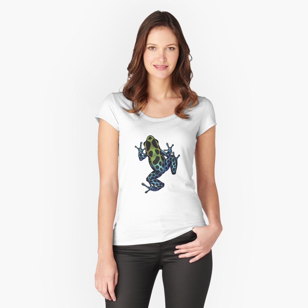 Item preview, Fitted Scoop T-Shirt designed and sold by porpoisefully.