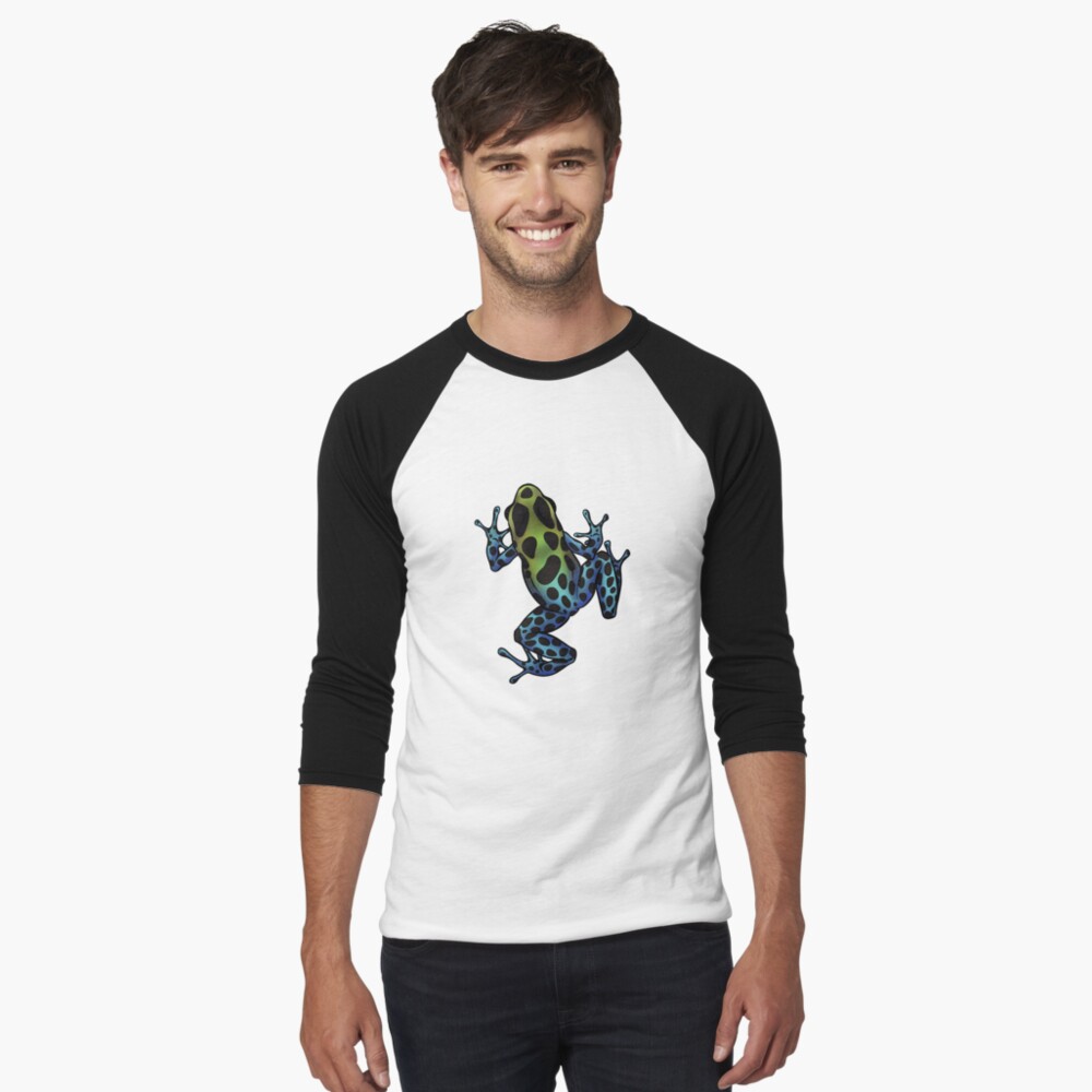 Item preview, Baseball ¾ Sleeve T-Shirt designed and sold by porpoisefully.