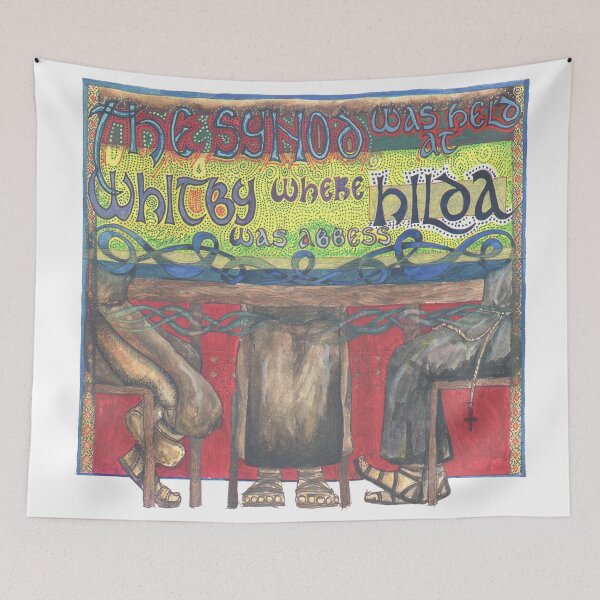 Item preview, Abbess Hilda and the Synod of Whitby designed and sold by Lindisfarne Scriptorium.